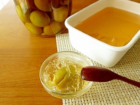 ひんやり 大人の梅酒ゼリー レシピ 作り方 By Tepppi 楽天レシピ ひんやり 大人の梅酒ゼリー レシピ 作り方 By Tepppi 楽天レシピ